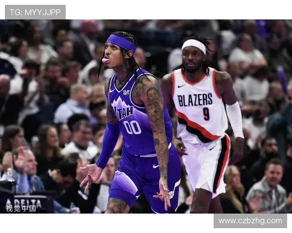 开拓者客场力克爵士送其主场首败两分惊险绝杀大战终定胜负之夜战